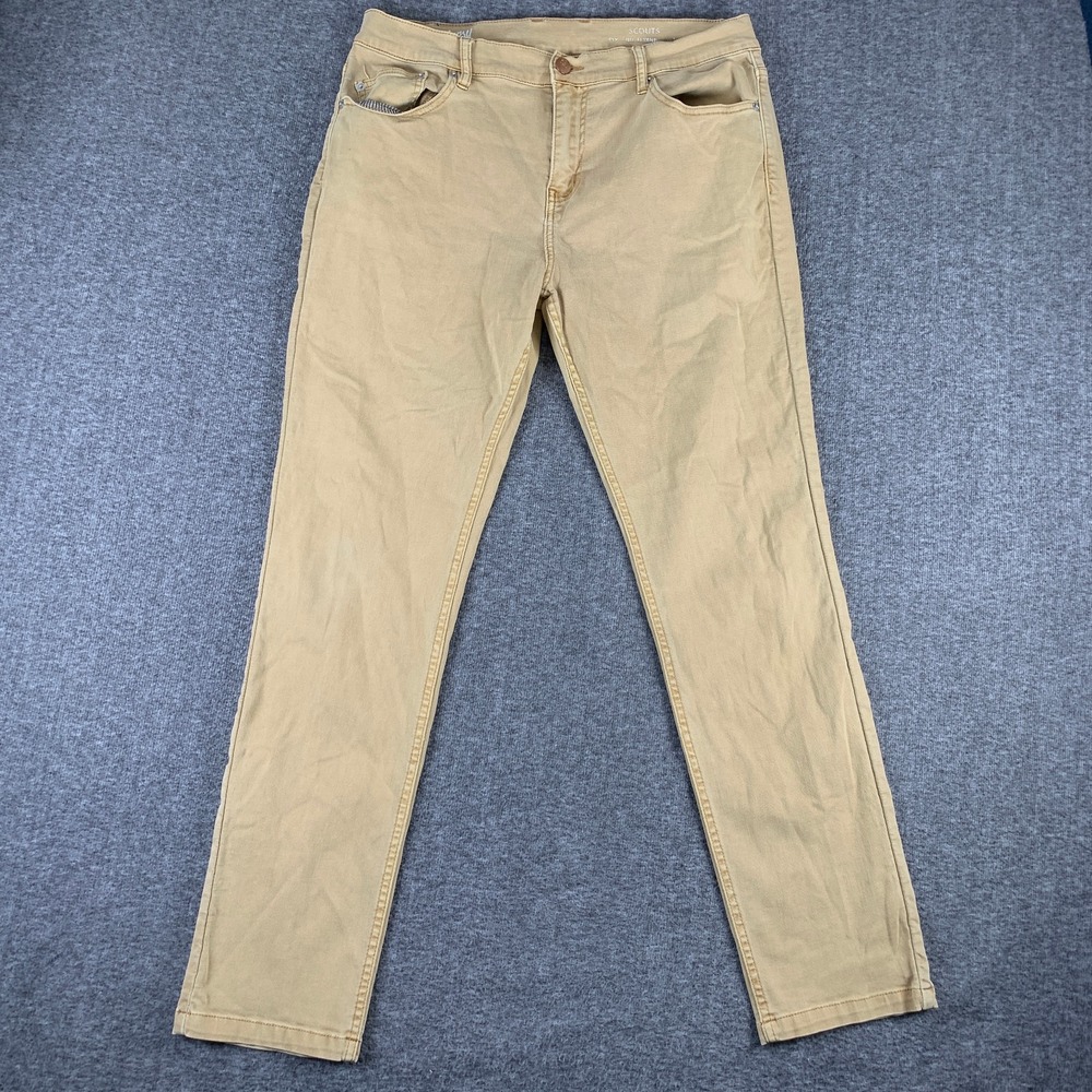 Mugsy Scouts Jeans Men 36x31 Brown Stretch Modern Pant